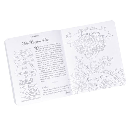 The Illustrated Devotional For Girls by Christian Art Gifts, product view 7