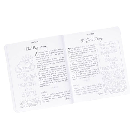 The Illustrated Devotional For Girls by Christian Art Gifts, product view 8