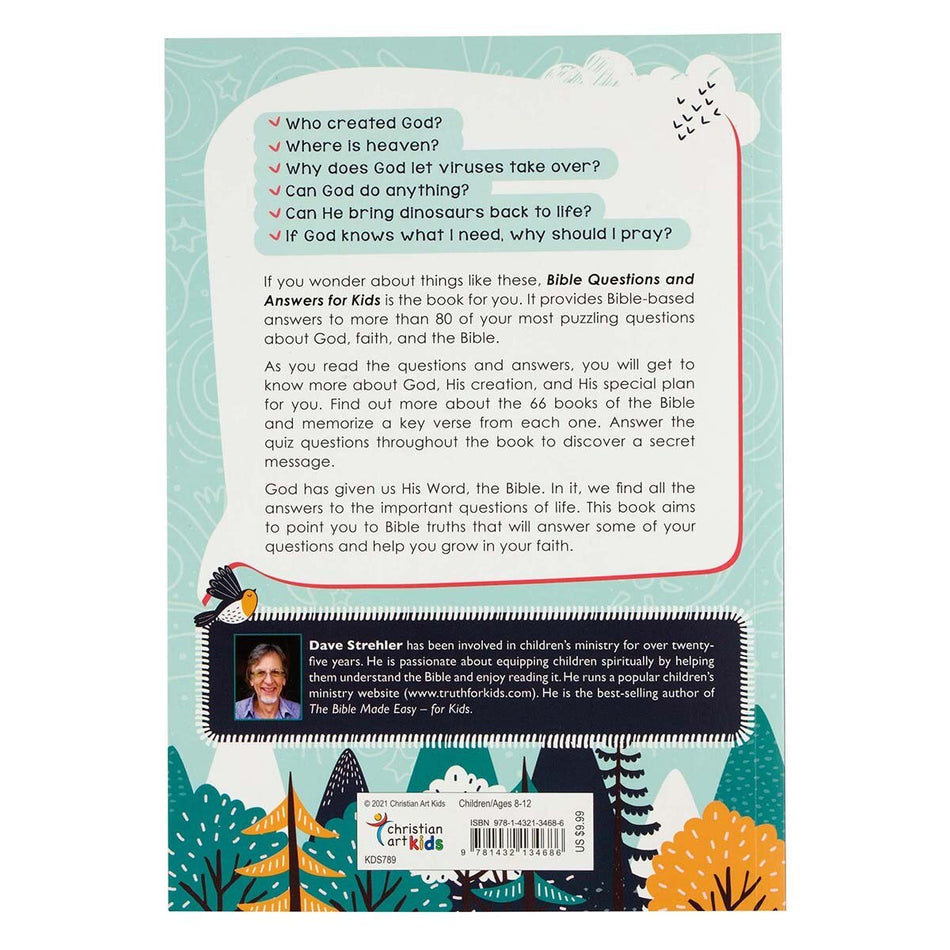 Bible Questions & Answers for Kids by Christian Art Gifts, product view 2