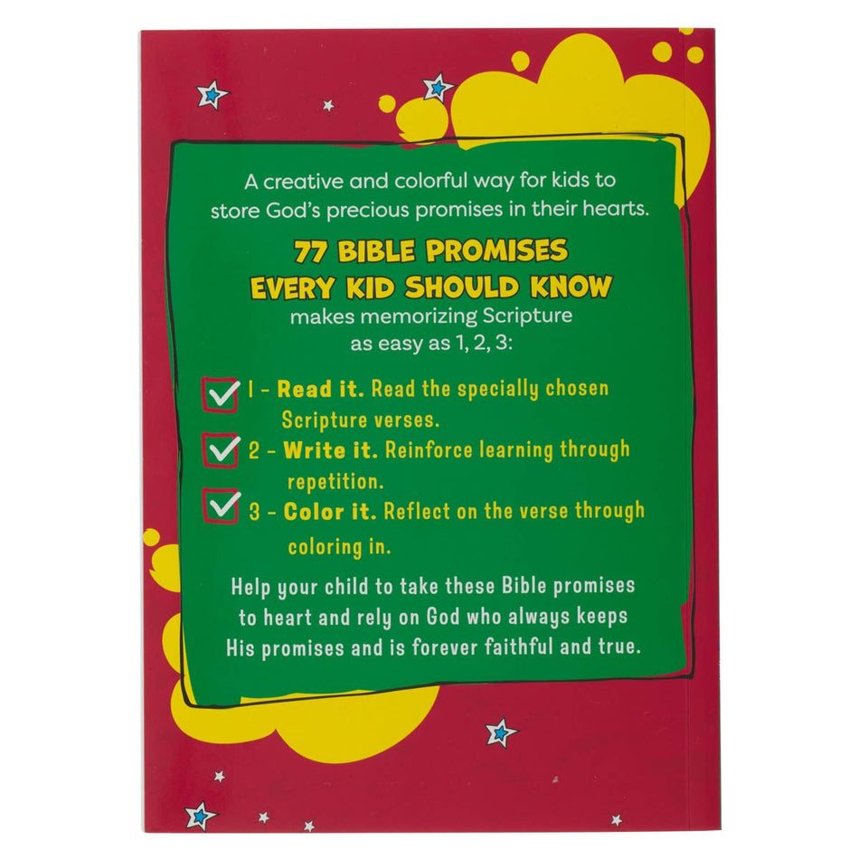 77 Bible Promises Every Kid Should Know by Christian Art Gifts, product view 2