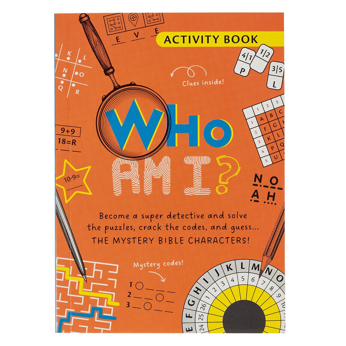 Who Am I? Activity Book for Kids by Christian Art Gifts