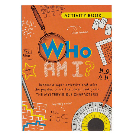 Who Am I? Activity Book for Kids by Christian Art Gifts