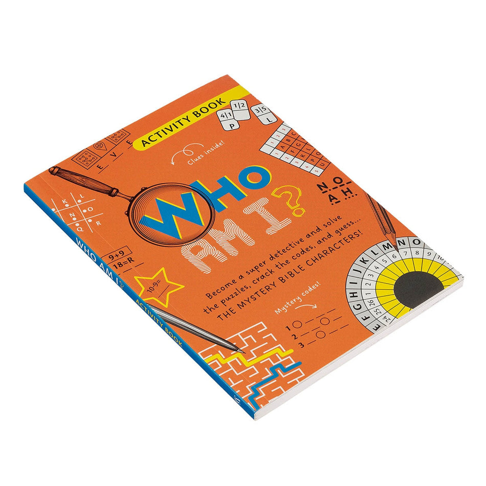 Who Am I? Activity Book for Kids by Christian Art Gifts, product view 2
