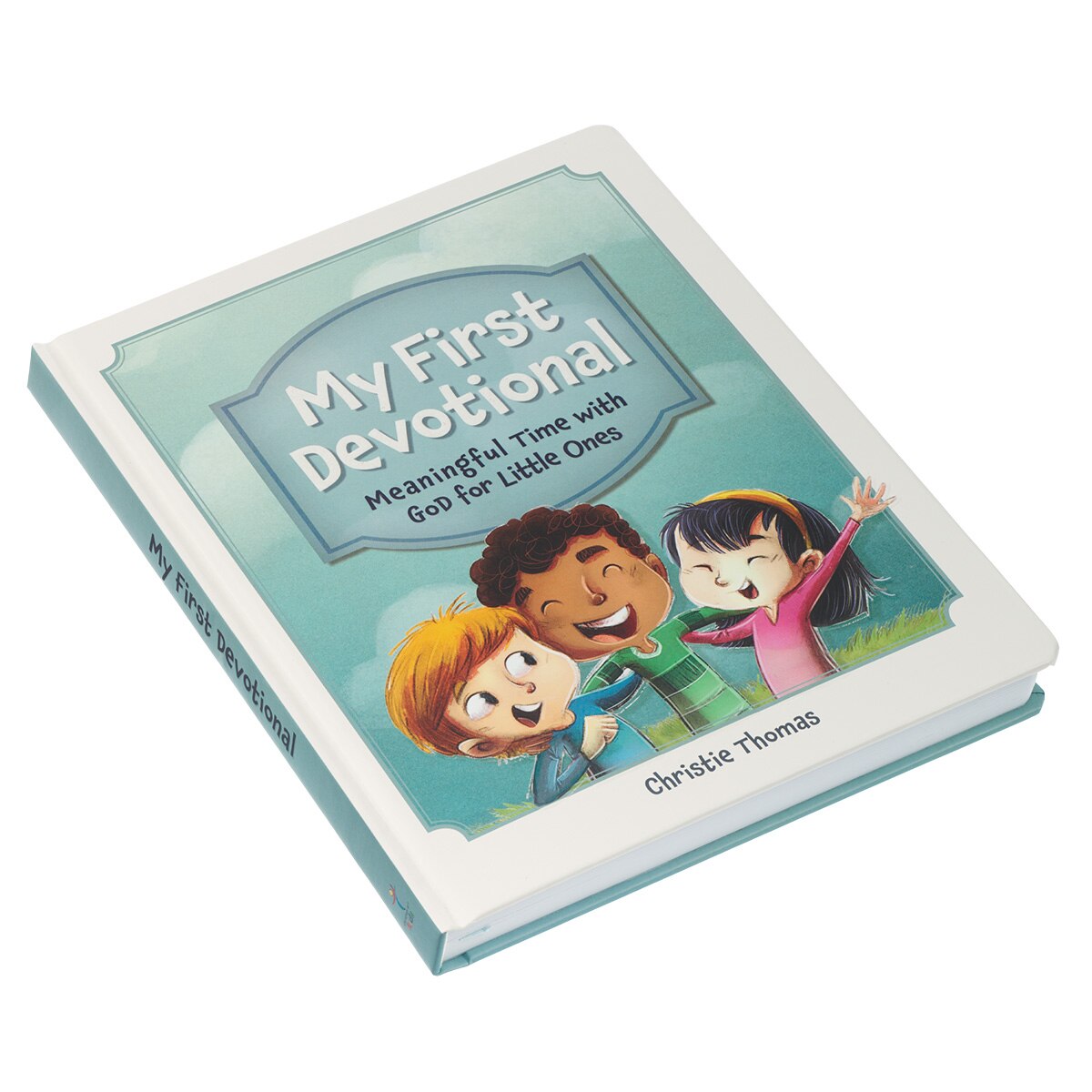 My First Devotional Teal Hardcover Devotional Book by Christian Art Gifts, product view 3