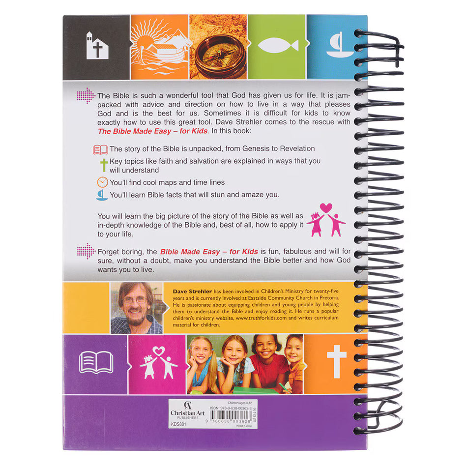 The Bible Made Easy—for Kids Spiral Edition