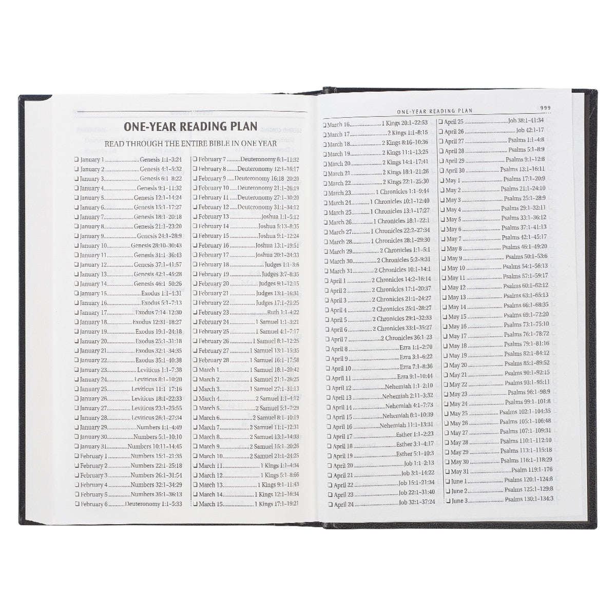 Black Hardcover King James Version Pew and Worship Bible by Christian Art Gifts, product view 5