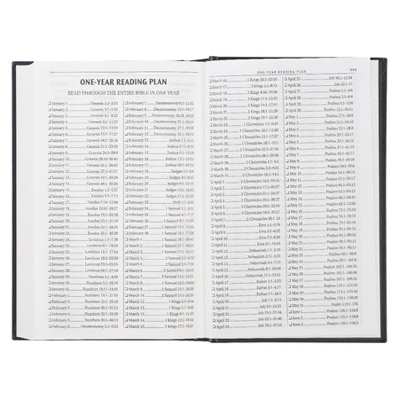 Black Hardcover King James Version Pew and Worship Bible by Christian Art Gifts, product view 5