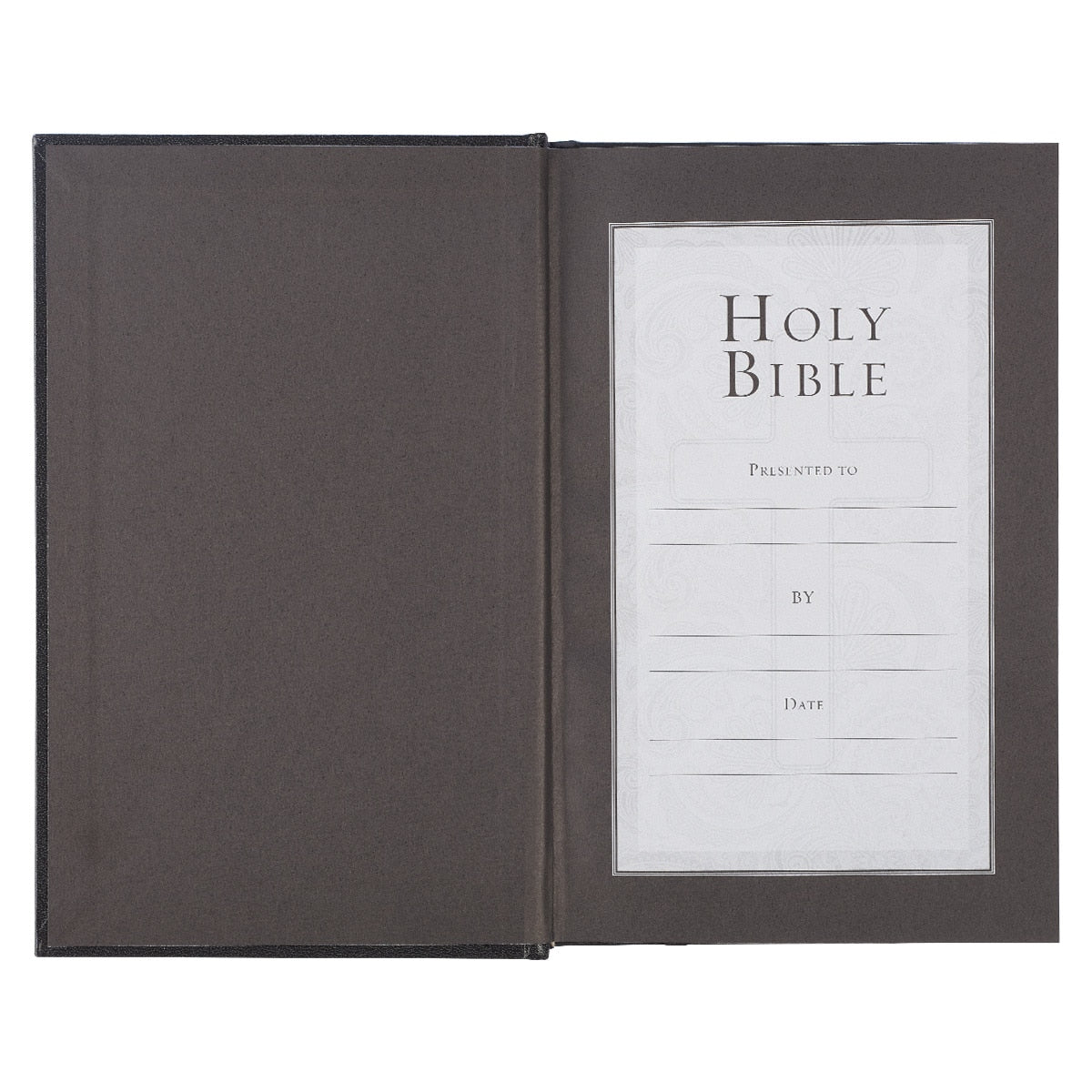 Black Hardcover King James Version Pew and Worship Bible by Christian Art Gifts, product view 4