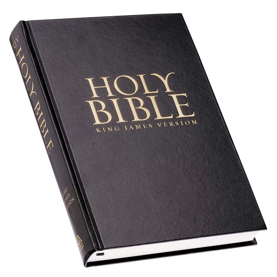 Black Hardcover Large Print King James Version Pew Bible