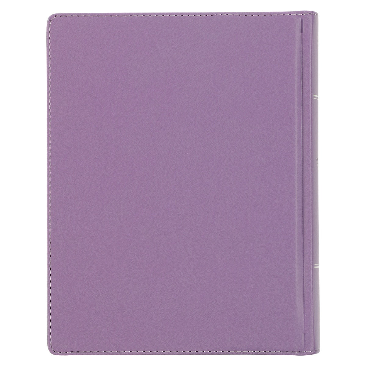 Purple Floral Faux Leather Hardcover Note-taking Bible by Christian Art Gifts, product view 4