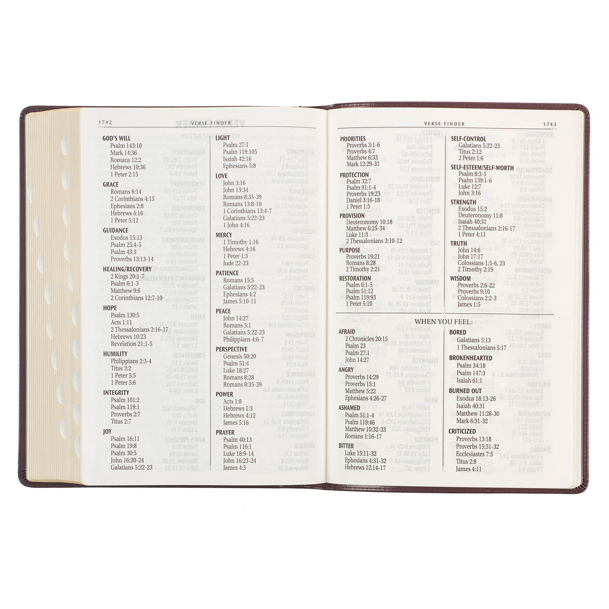 Framed Burgundy Faux Leather Super Giant Print King James Version Bible by Christian Art Gifts, product view 5