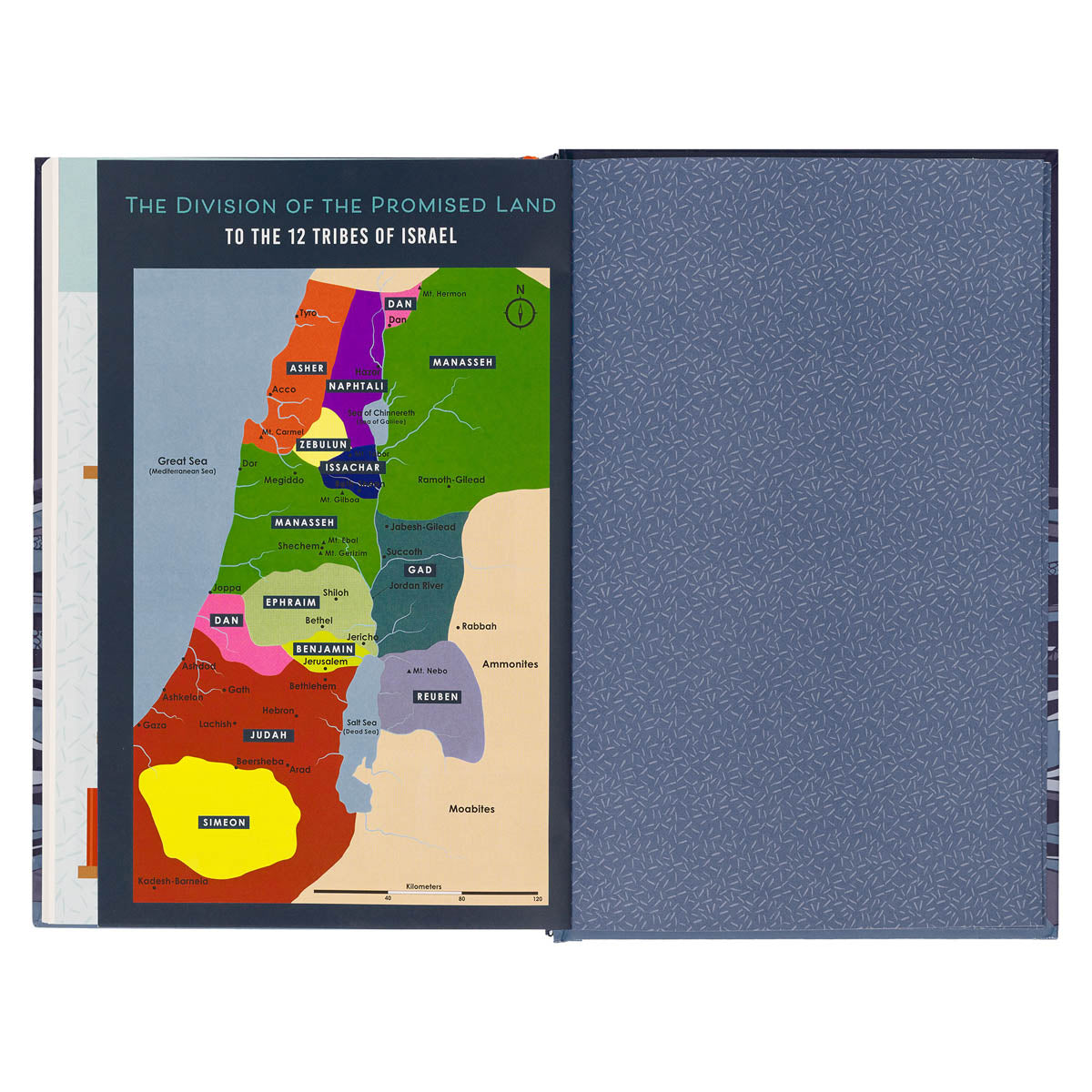 Blue Hardcover Kid's King James Version Bible by Christian Art Gifts, product view 5