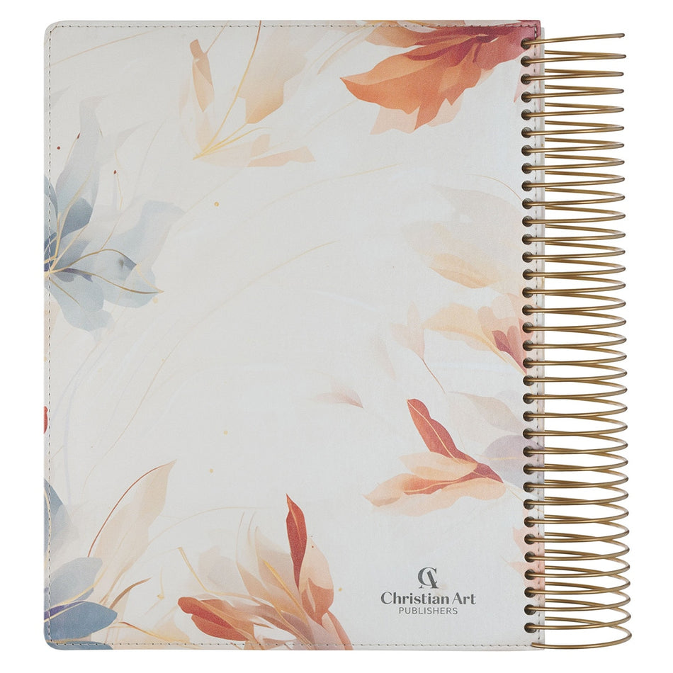 My Creative Bible Illustrators Edition (KJV) - Pearlized White Floral Faux Leather by Christian Art Gifts, product view 2