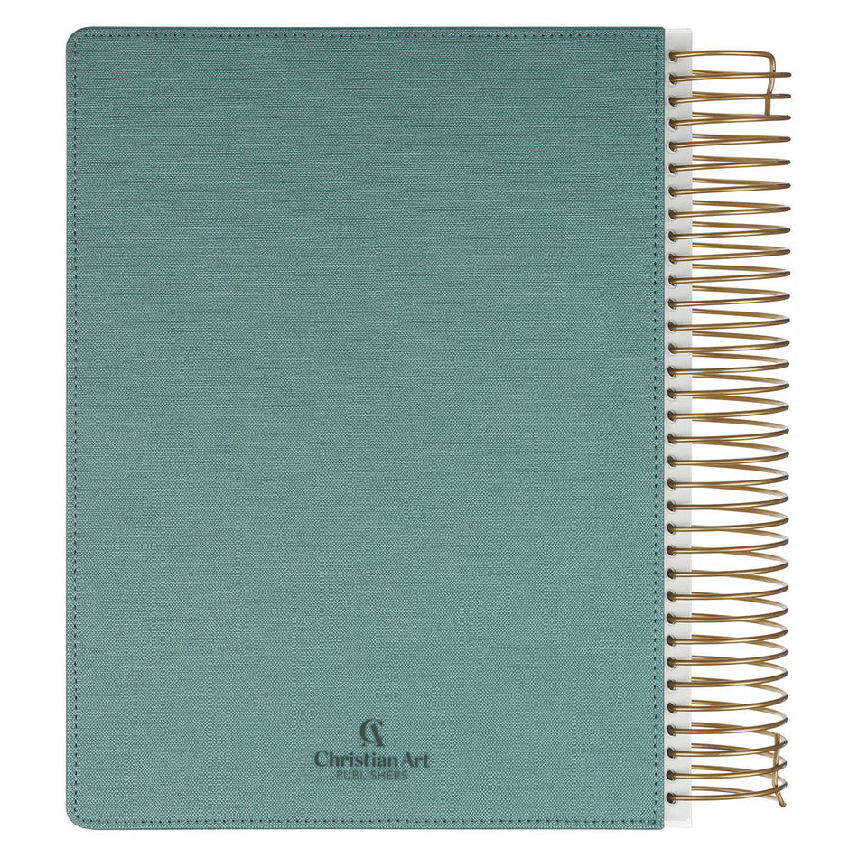 Teal Faux Leather Hardcover My Creative Bible Illustrators Edition