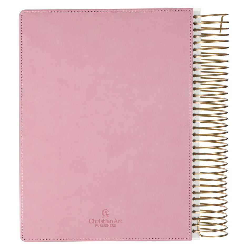 Pink Faux Leather Hardcover My Creative Bible Illustrators Edition