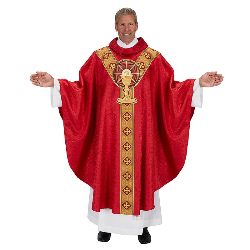 Body of Christ Collection Chasuble – Red by Christian Brands, product view 5