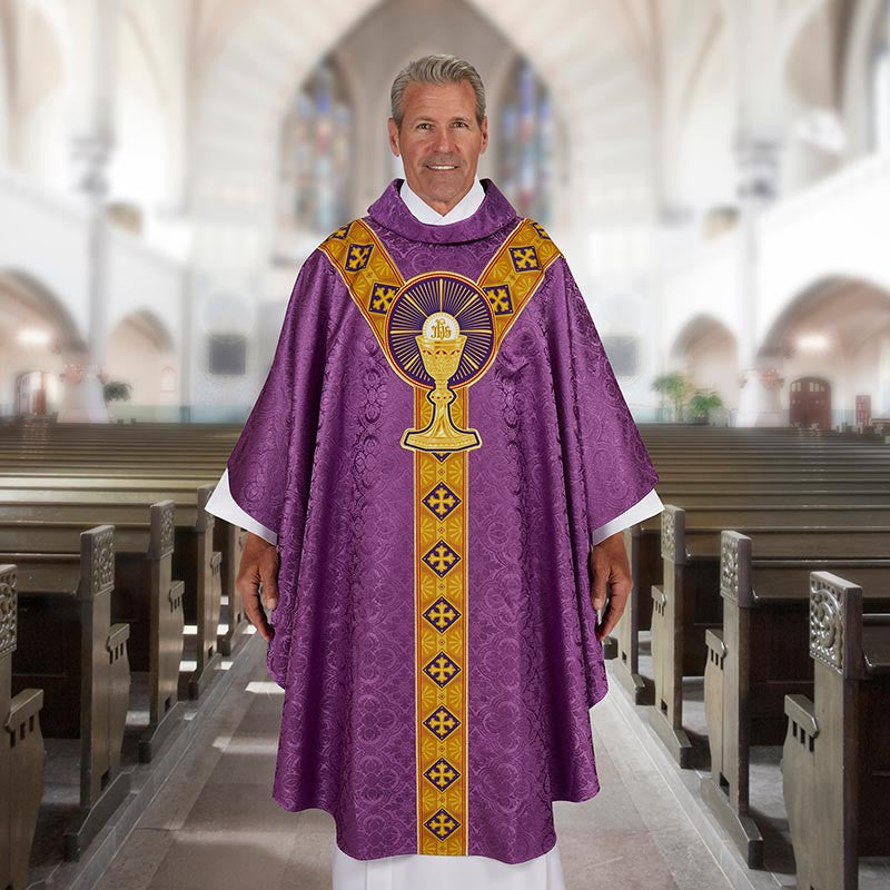 Body of Christ Collection Chasuble – Ivory by Christian Brands, product view 10