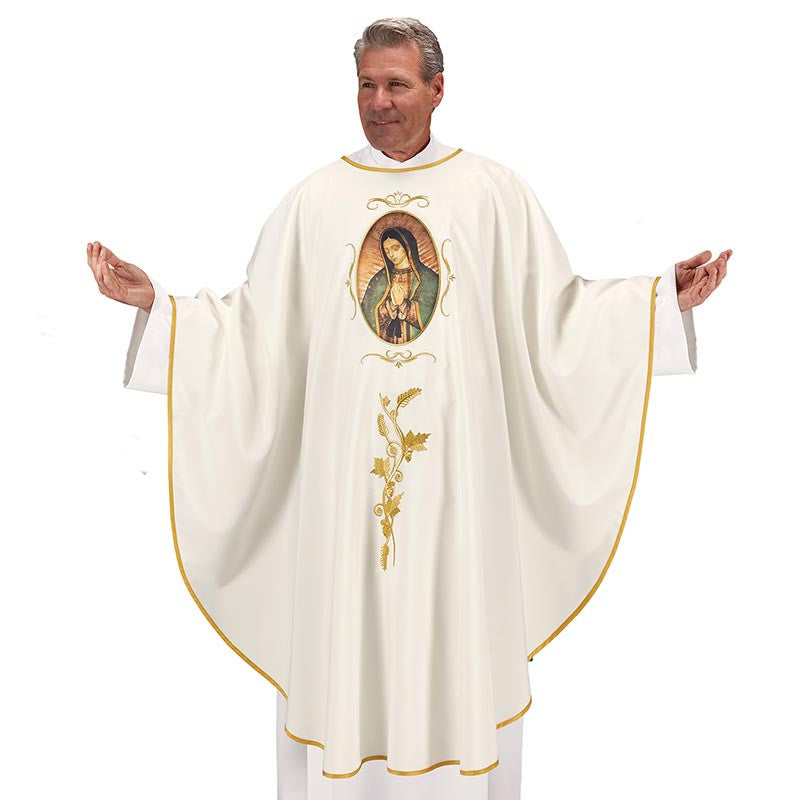 Amalfi Collection Chasuble - Our Lady of Guadalupe
