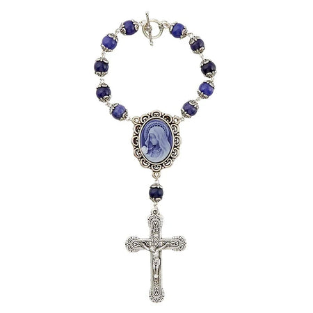 Volterra Collection - Sapphire Rosary by Catholic Brands