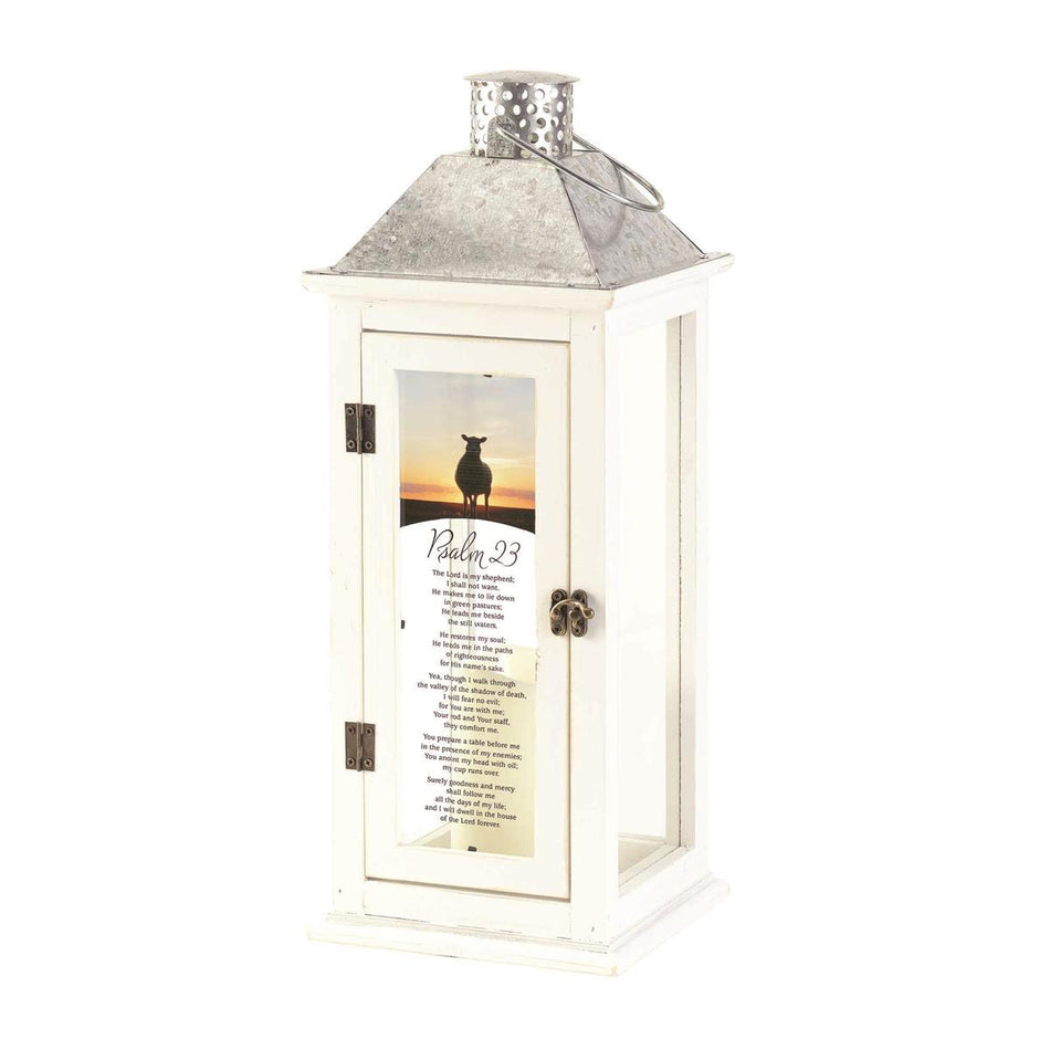 Lantern Psalm 23 17in by Dicksons