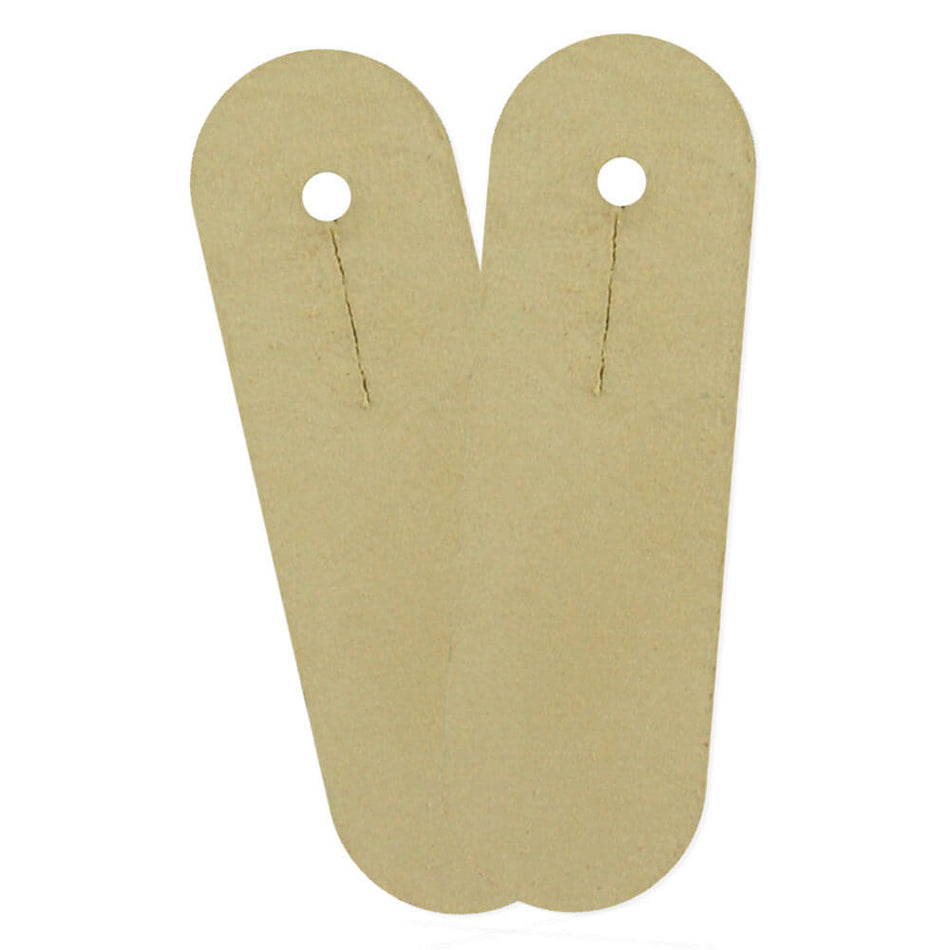 Leather Tabs for Indoor Pole Hem Flags | Single, Pair, or Bulk 30 Pack