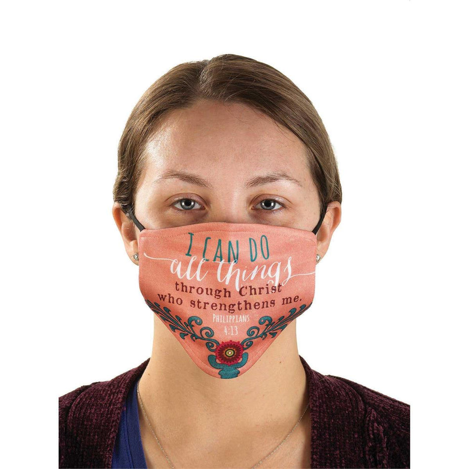 I Can Do All Things Phil. 4:13 Mask by Dicksons, product view 2