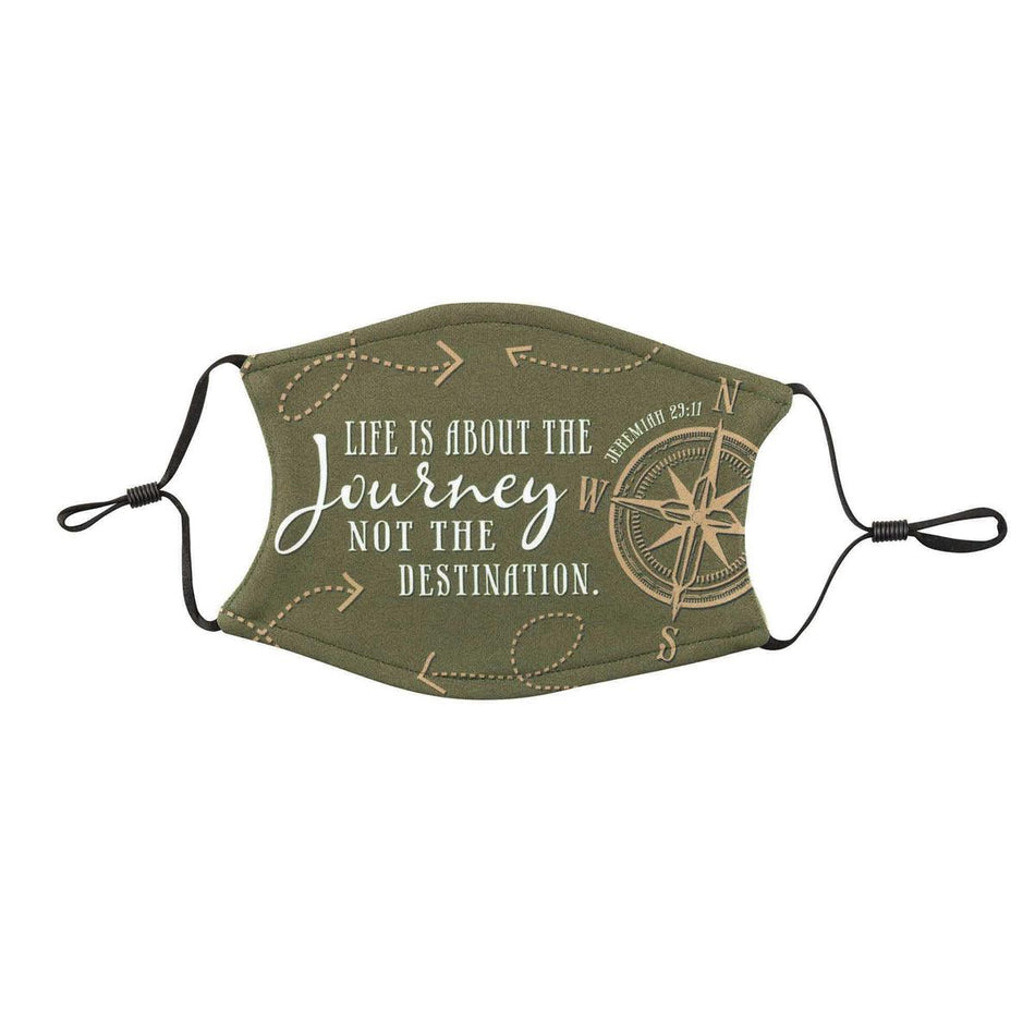 Life Is About the Journey Mask by Dicksons