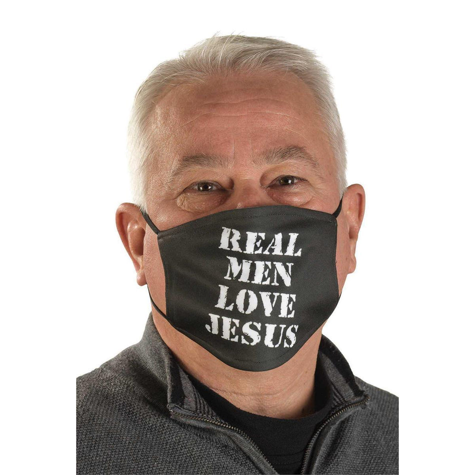 Real Men Love Jesus Mask by Dicksons, product view 2