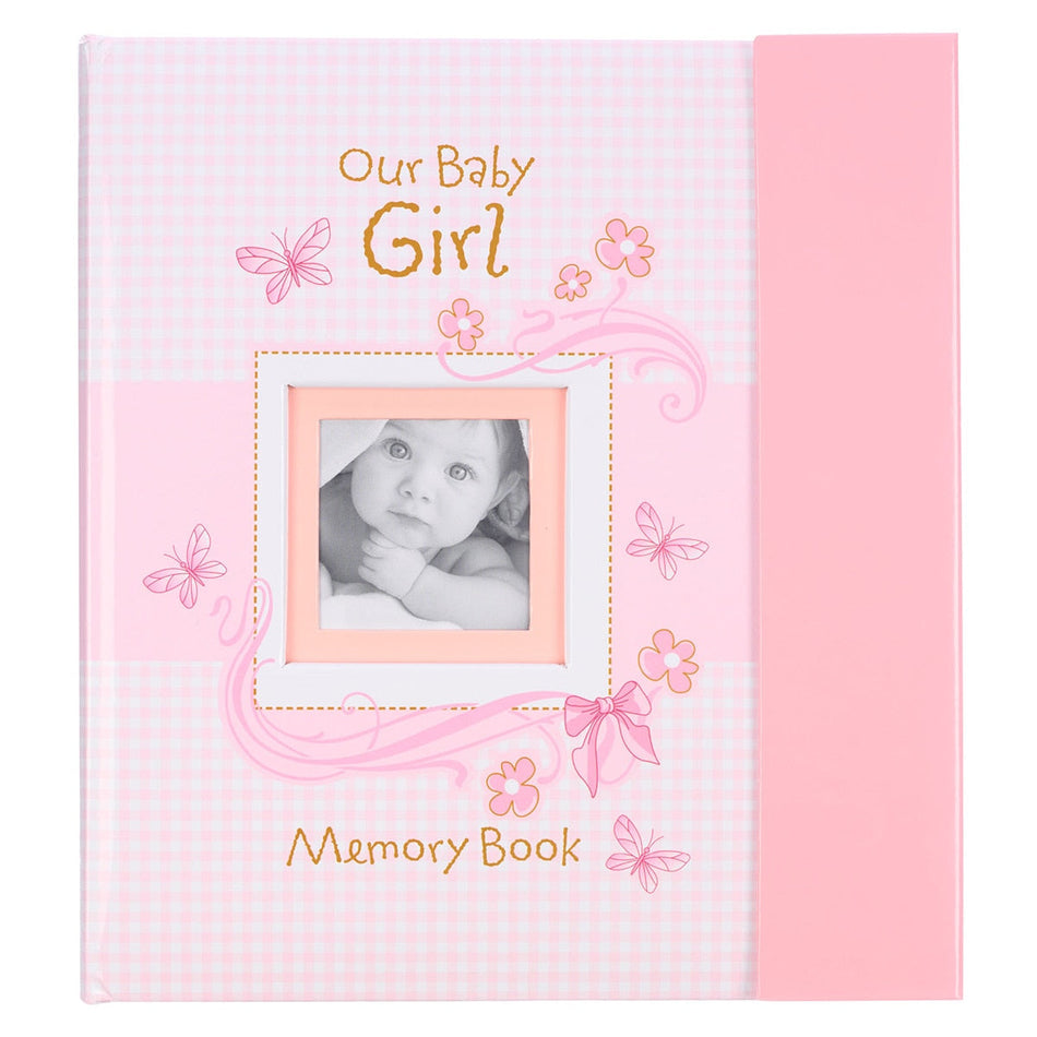Our Baby Girl Memory Book by Christian Art Gifts