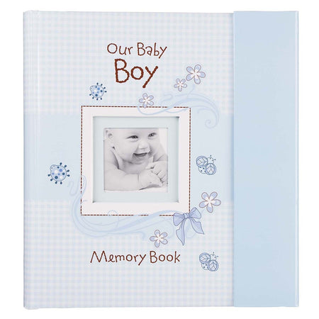 Our Baby Boy Memory Book by Christian Art Gifts