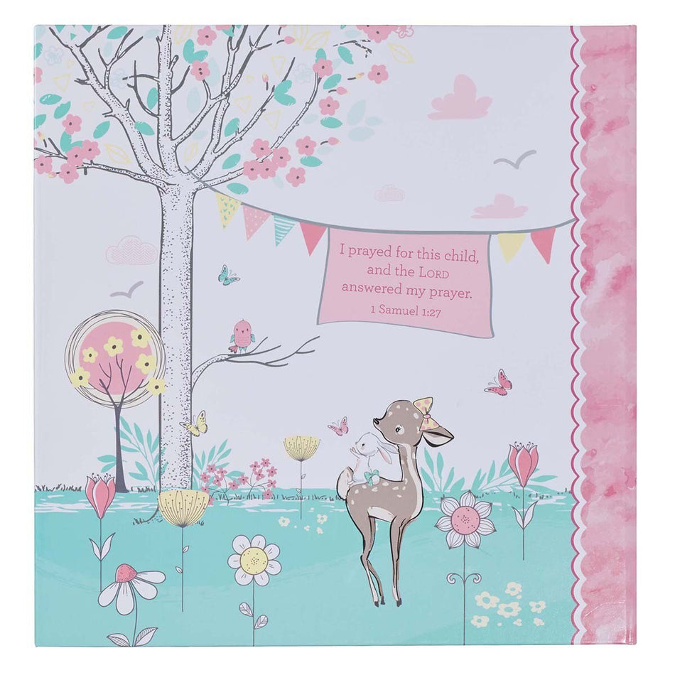Our Baby Girl's First Year Memory Book by Christian Art Gifts, product view 2