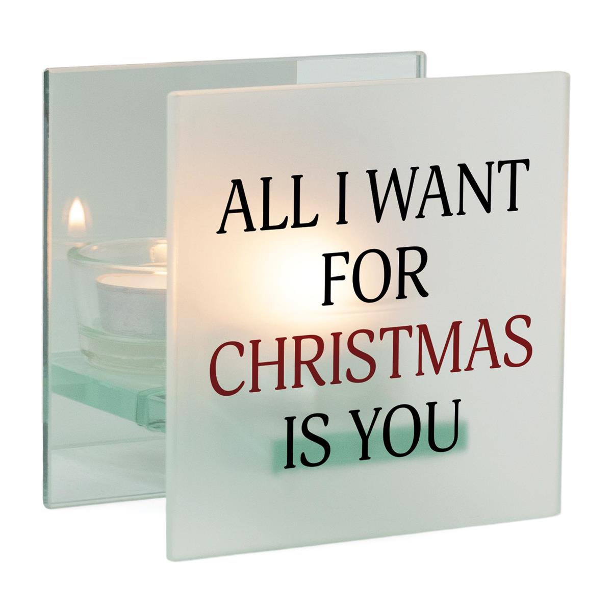Tealight All I Want for Christmas is You by Dicksons, product view 2