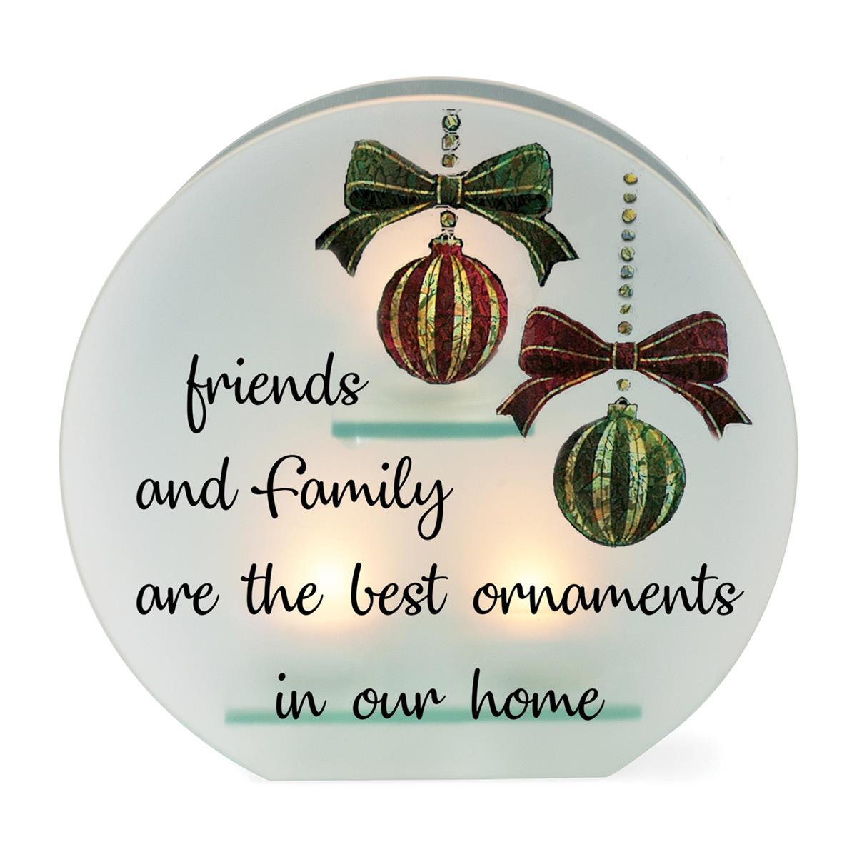 Friends, Family are the Best Ornaments by Dicksons, product view 2