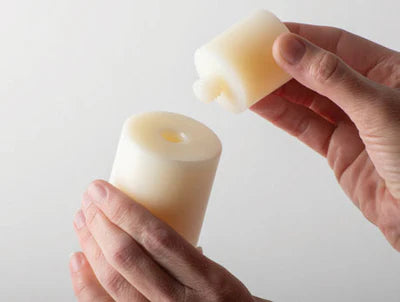 Nylon Oil Candle Adapter | 3 Inch Diameter | 1/2"-13 Threaded Insert for Refillable Candela