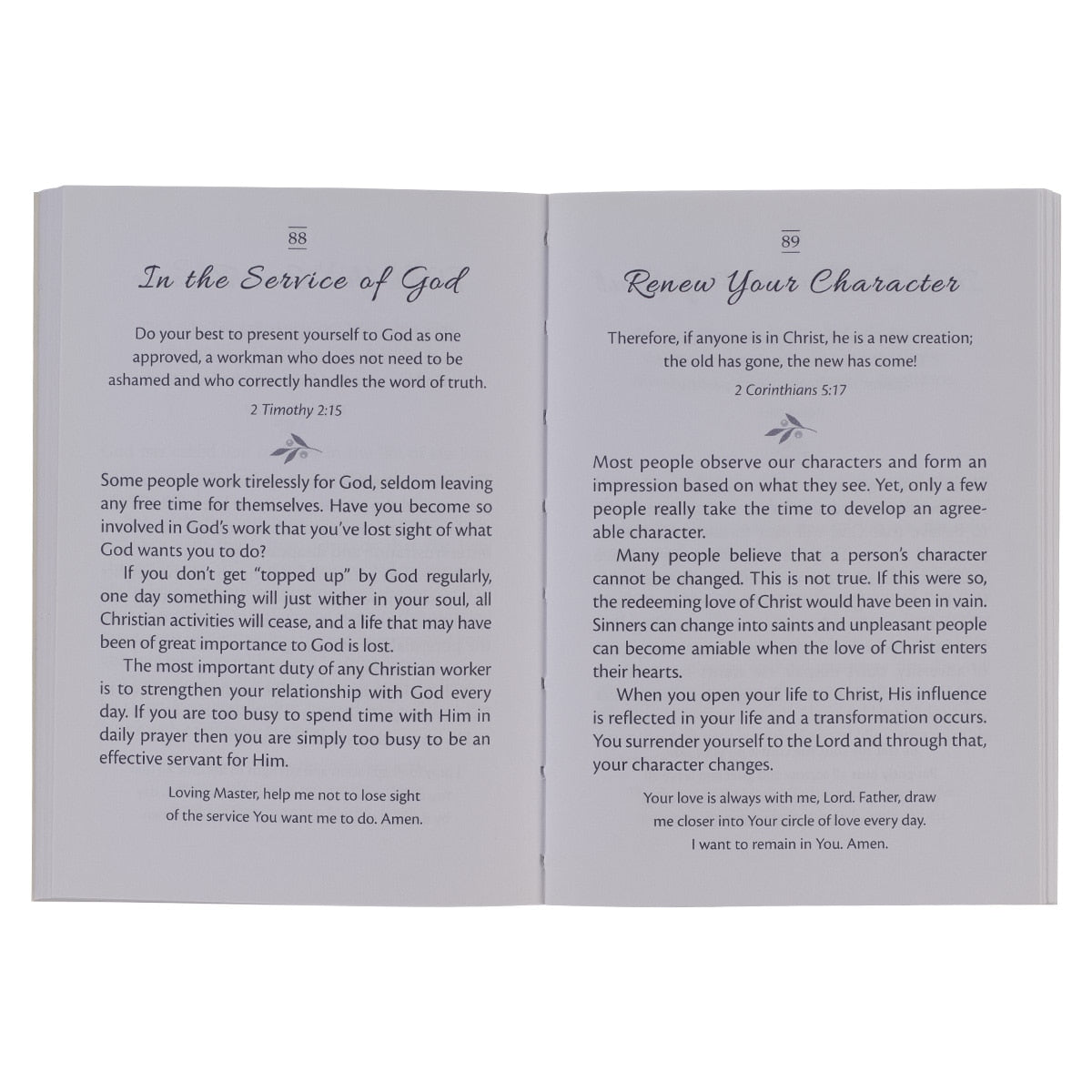Grace For Today Mini Devotional by Christian Art Gifts, product view 5