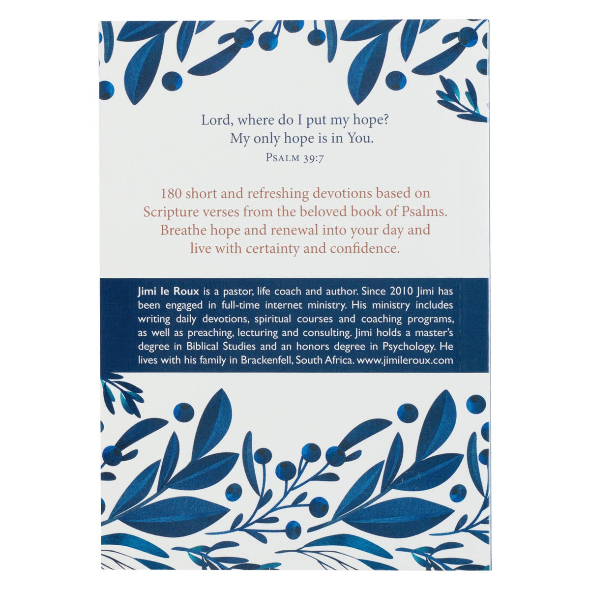 Hope for Today Mini Devotional by Christian Art Gifts, product view 2