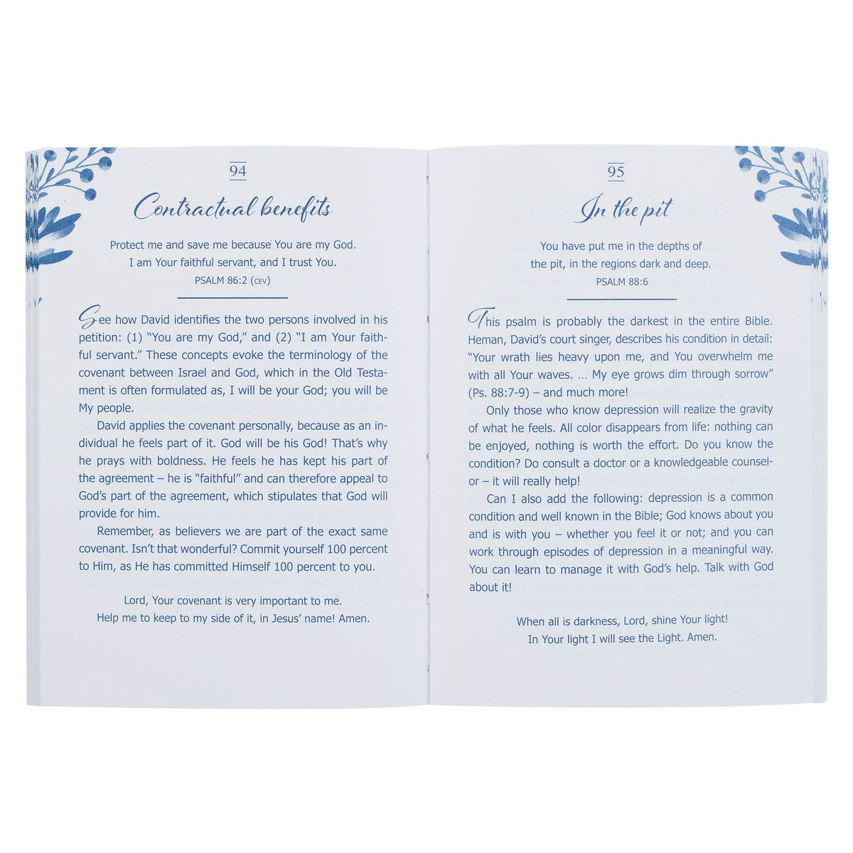 Hope for Today Mini Devotional by Christian Art Gifts, product view 5