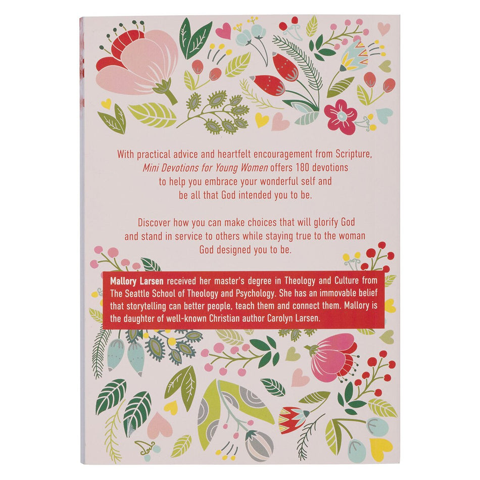 Mini Devotions For Young Women by Christian Art Gifts, product view 2