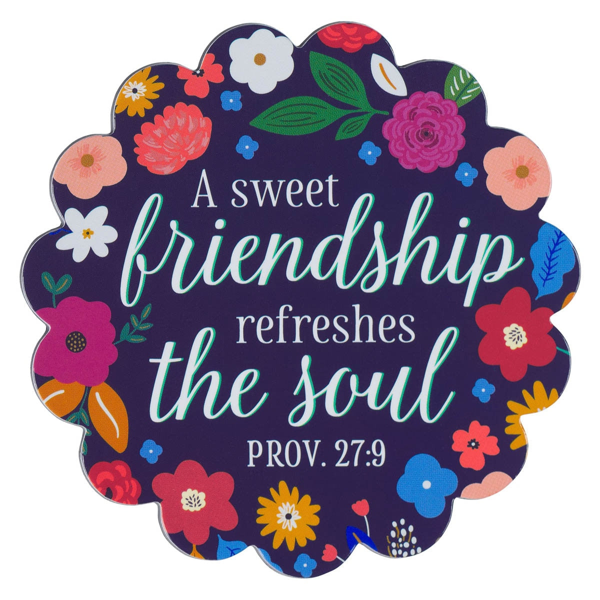 Sweet Friendship Magnet - Proverbs 27:9 by Christian Art Gifts