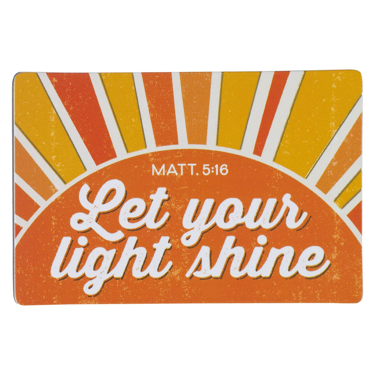 Let Your Light Shine Magnet - Matthew 5:16 by Christian Art Gifts