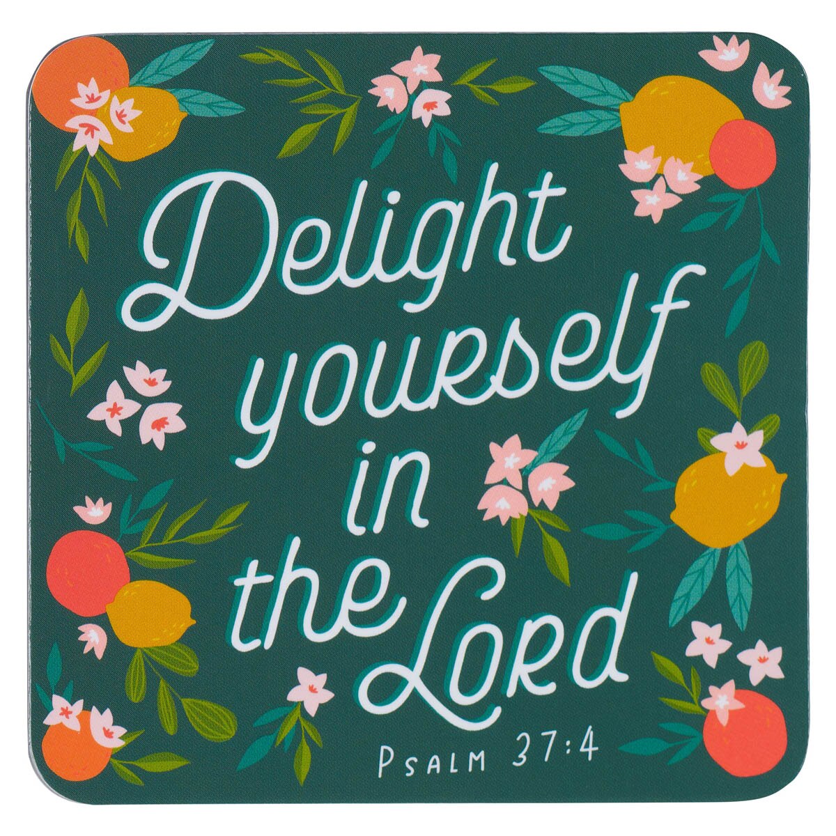 Delight Yourself in the Lord Magnet - Psalm 37:4 by Christian Art Gifts