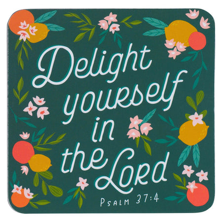 Delight Yourself in the Lord Magnet - Psalm 37:4 by Christian Art Gifts