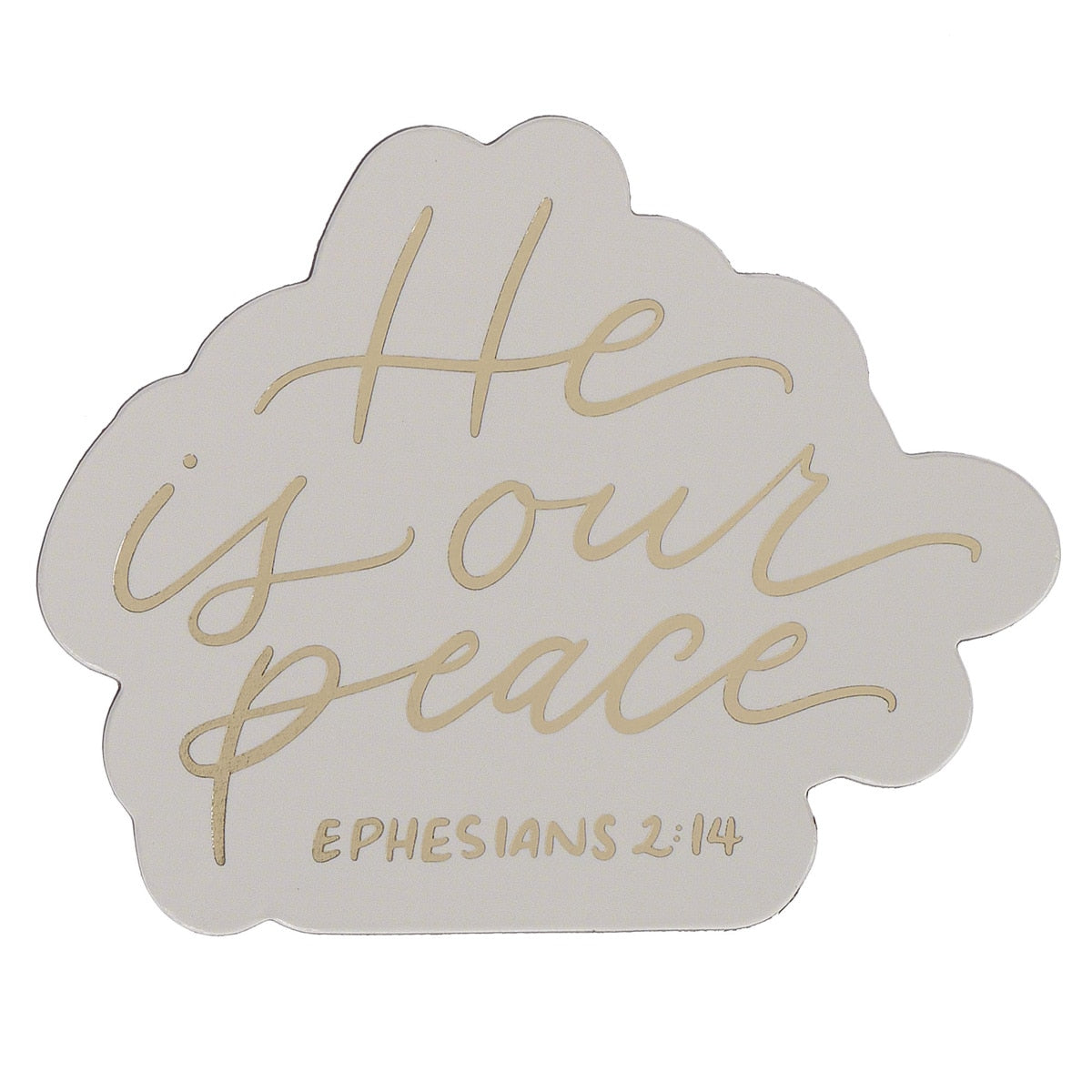 He is Our Peace Magnet - Ephesians 2:14 by Christian Art Gifts