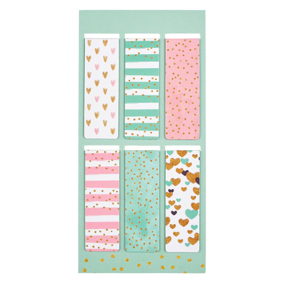 Sparkle Magnetic Bookmark Set