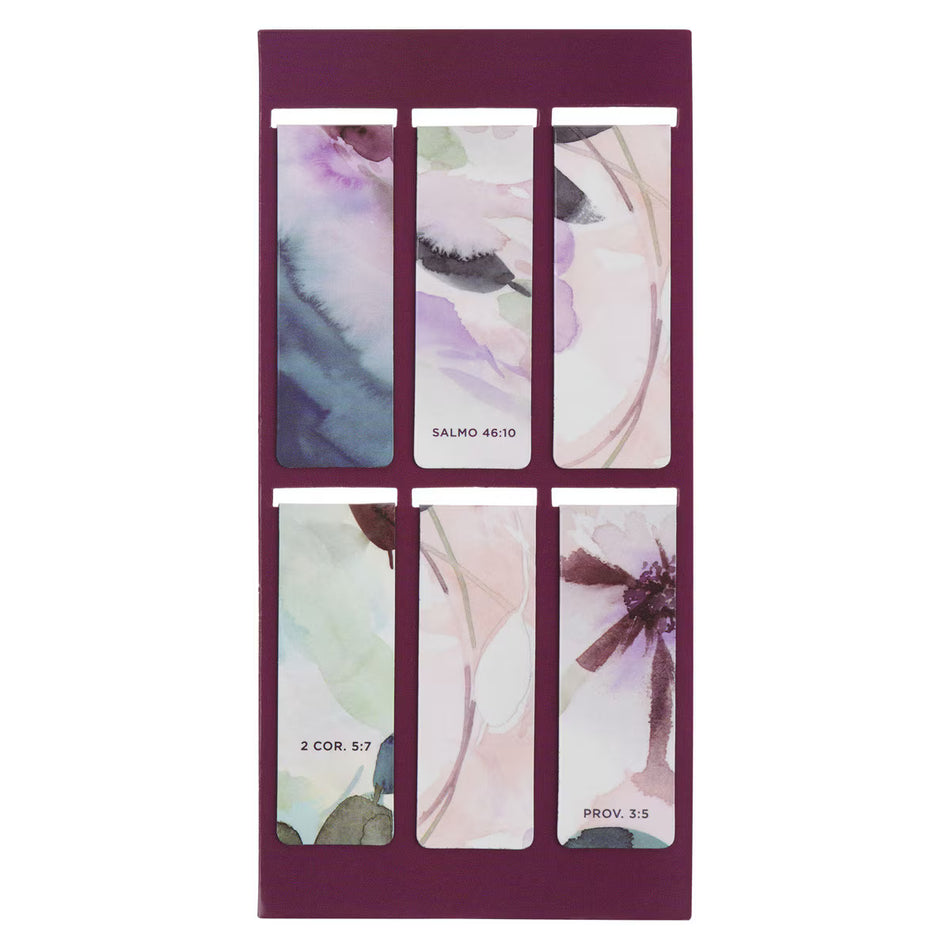 Juego de marcapáginas magnéticas “Florece como las flores”