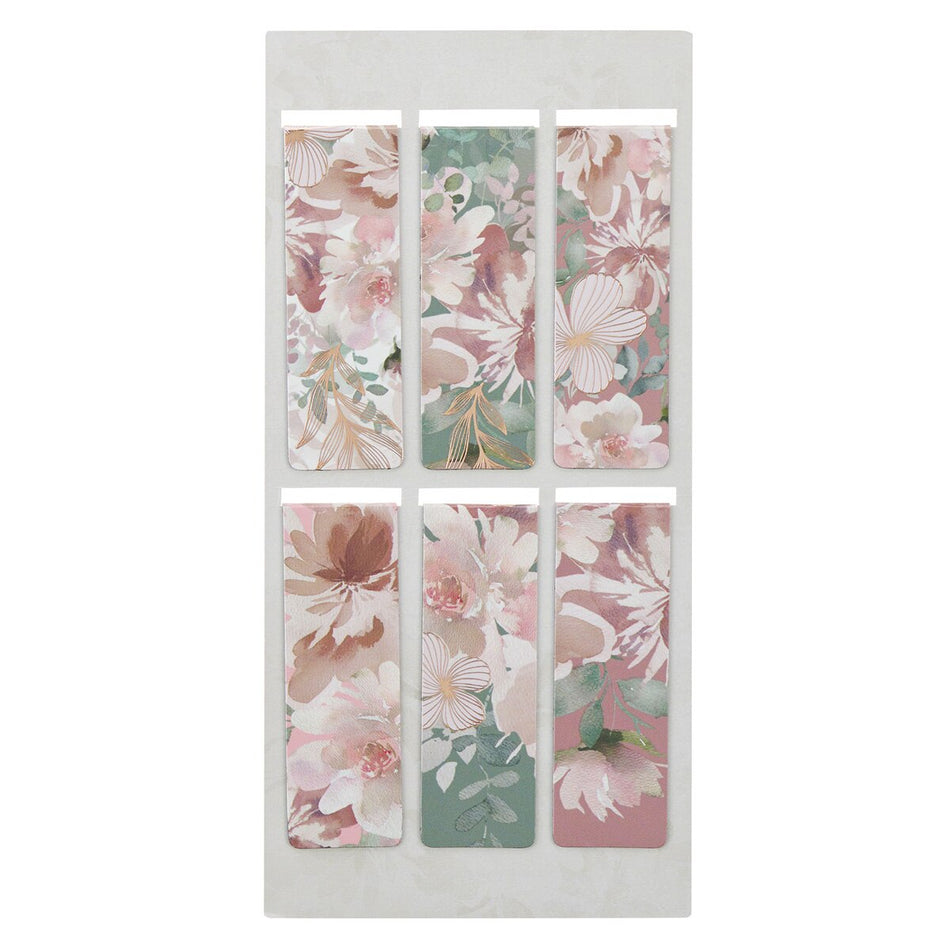 Assurance in Bloom Magnetic Bookmark Set (Pack of 6) by Christian Art Gifts, product view 2