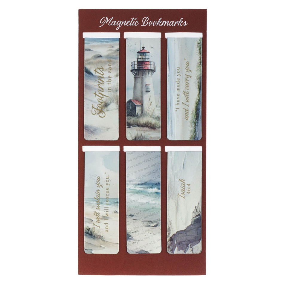 I Have Made You Magnetic Bookmark Set - Isaiah 46:4 by Christian Art Gifts