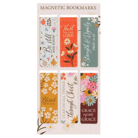 Rooted in Grace Magnetic Bookmark Set by Christian Art Gifts