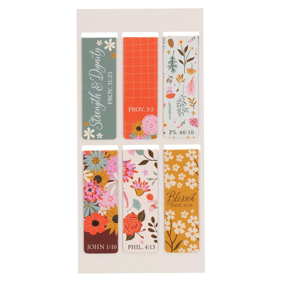 Rooted in Grace Magnetic Bookmark Set by Christian Art Gifts, product view 2