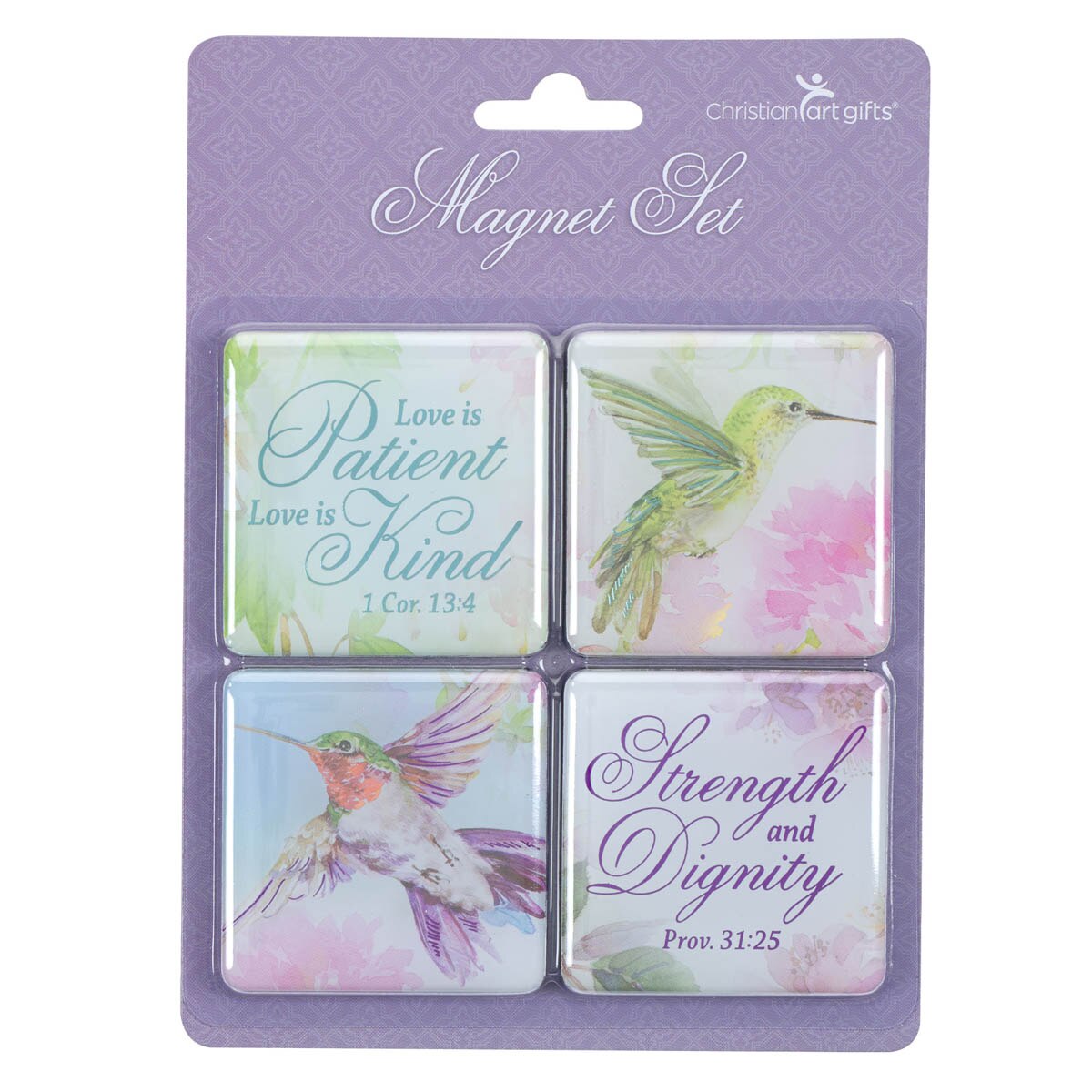 Hummingbird Magnet Set by Christian Art Gifts